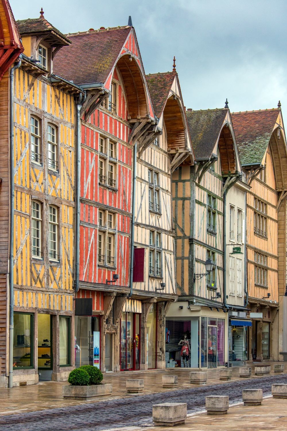 Troyes maisons à pans de bois